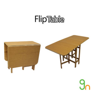 Wooden Flip Table