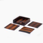 Square Wooden Coaster Set (gnhc-7031)